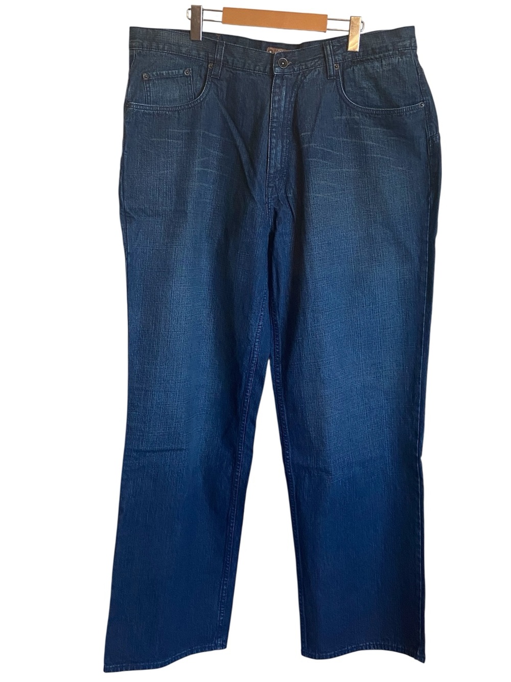 G-Unit Men’s Y2K Baggy Dark Wash Jeans Size 40/34 100% cotton Hip Hop Streetwear